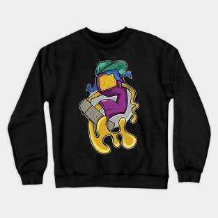 Golden Girl Skater Crewneck Sweatshirt